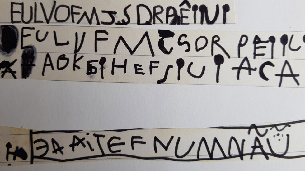 As interações das crianças com a linguagem escrita