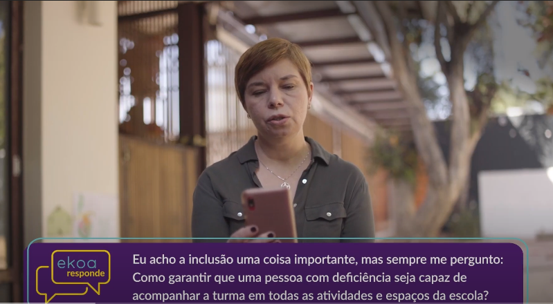 Inclusão na série Ekoa Responde