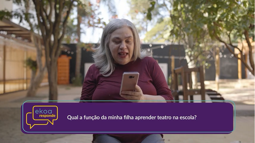 Teatro na série Ekoa Responde